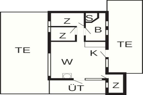 Foto van Gerenoveerd zomerhuis in Hejlsminde - Vakantiehuis in Hejls - FloorPlan