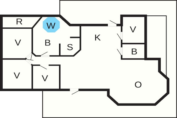 Foto van Zeezijde retraite met spa -- By Traum Ferienwohnungen - FloorPlan