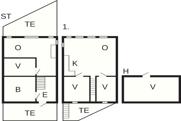 Foto van 6 persoons vakantie huis in Urangsvåg - Vakantiehuis in Urangsvåg - FloorPlan