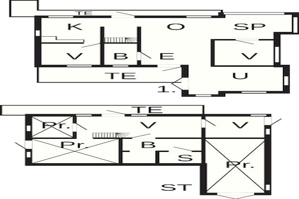 Foto van 7 persoons vakantie huis in KALV - Vakantiehuis in KALV - FloorPlan