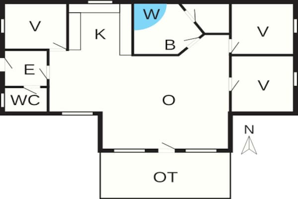 Foto van 6 persoons vakantie huis in Hemmet-By Traum - Vakantiehuis in Hemmet - FloorPlan
