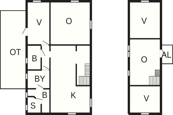 Foto van 6 persoons vakantie huis in STOCKARYD - Vakantiehuis in STOCKARYD - FloorPlan