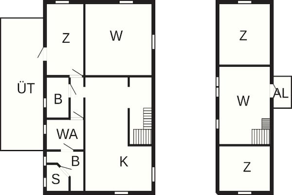 Foto van 6 persoons vakantie huis in STOCKARYD - Vakantiehuis in STOCKARYD - FloorPlan