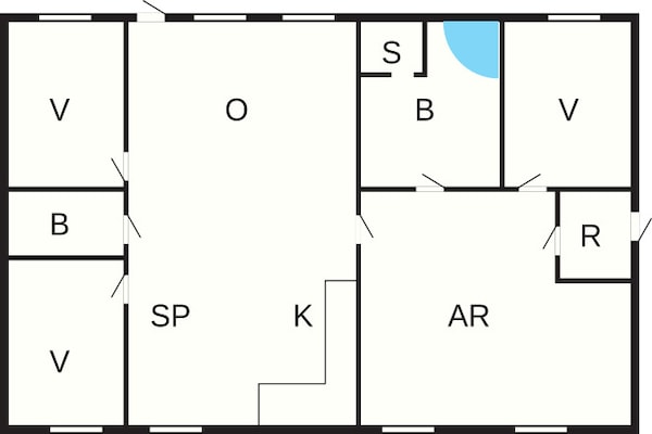 Foto van Moderne retraite met spa -- By Traum Ferienwohnungen - FloorPlan