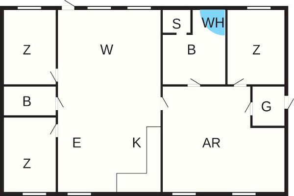 Foto van Moderne retraite met spa -- By Traum Ferienwohnungen - FloorPlan