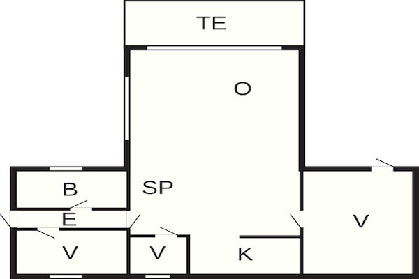 Foto van 6 persoons vakantie huis in Skibby-By Traum - Vakantiehuis in Skibby - FloorPlan