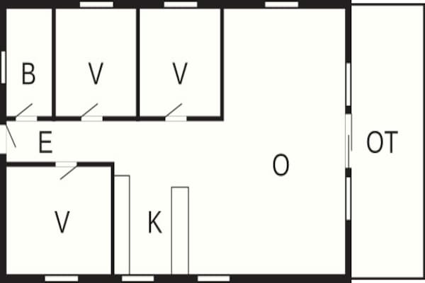 Foto van 6 persoons vakantie huis in Store Fuglede-By Traum - FloorPlan