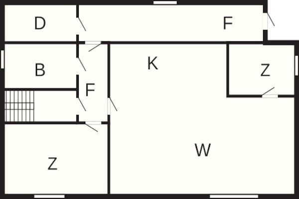 Foto van 7 persoons vakantie huis in BREIVIKBOTN - Vakantiehuis in Breivikbotn - FloorPlan