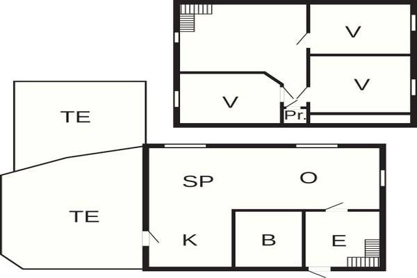 Foto van 7 persoons vakantie huis in Høvåg - Vakantiehuis in Høvåg - FloorPlan