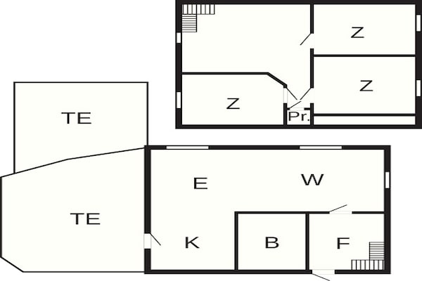 Foto van 7 persoons vakantie huis in Høvåg - Vakantiehuis in Høvåg - FloorPlan