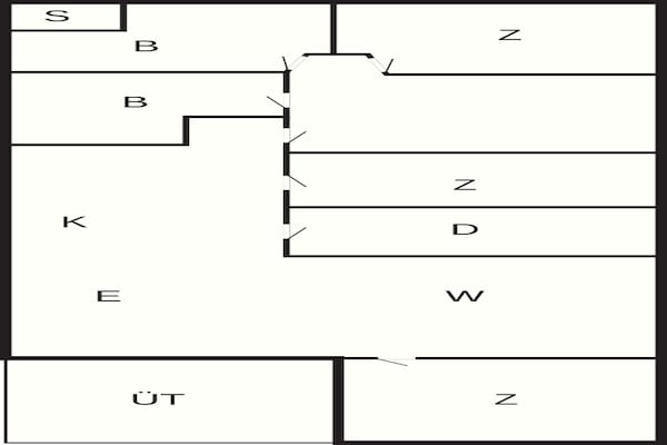 Foto van 6 persoons vakantie huis in Jerup - Vakantiehuis in Jerup - FloorPlan