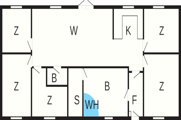 Foto van 12 persoons vakantie huis in Hals-By Traum - Vakantiehuis in Hals - FloorPlan