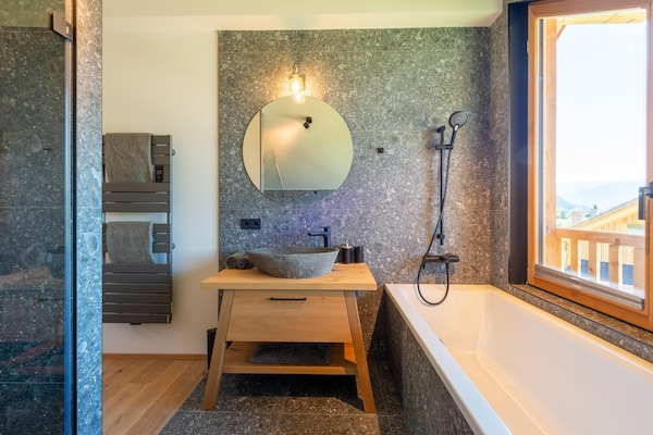 Foto van Gezellig chalet in Wölting in een charmante omgeving. - BathRoom