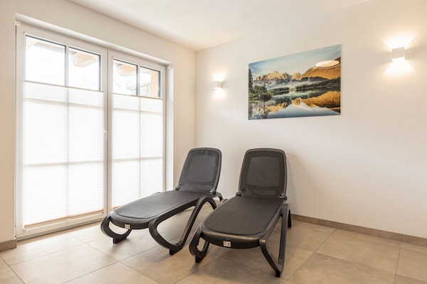 Foto van Luxe chalet met sauna bij het zwemmeer - Vakantiehuis in Uttendorf - Wellness