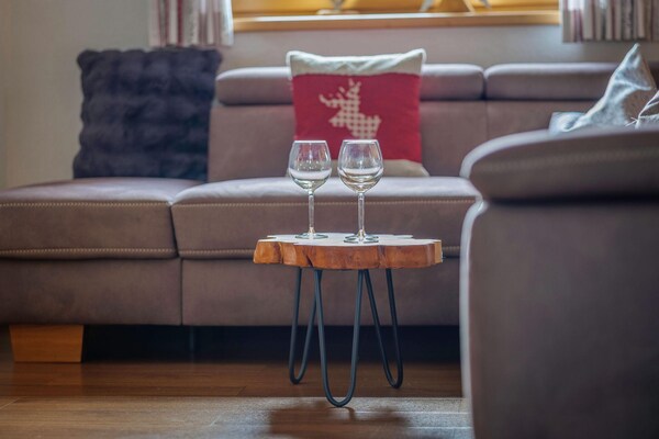 Foto van Chalet bij Passthurn Ski Kitzbühel - Vakantiehuis in Mittersill - LivingRoom