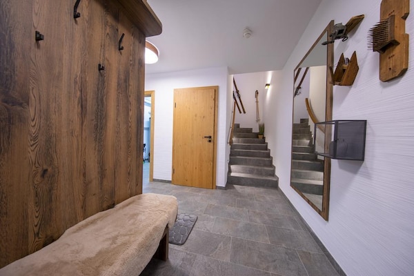 Foto van Gezellige berghut met sauna - Vakantiehuis in Neukirchen - Landing