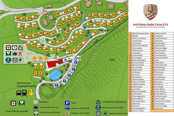 Foto van Chalet in Neukirchen bij Skilift - Vakantiehuis in Neukirchen - FloorPlan