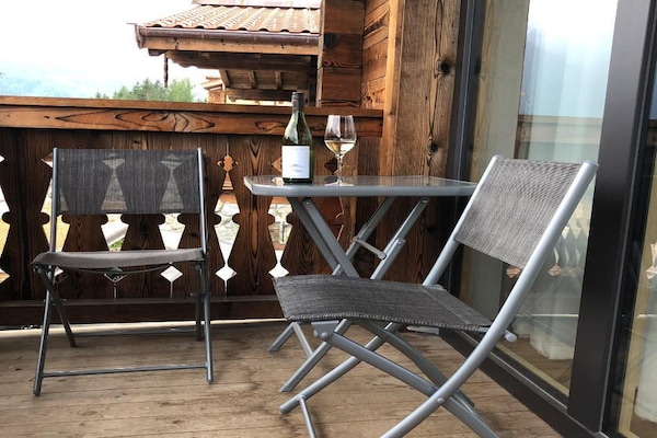 Foto van Wellnesschalet nabij Wildkogel - Vakantiehuis in Neukirchen - TerraceBalcony