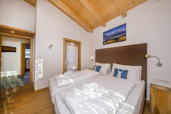 Foto van Familieverblijf in Neukirchen met sauna - Vakantiehuis in Neukirchen - BedRoom