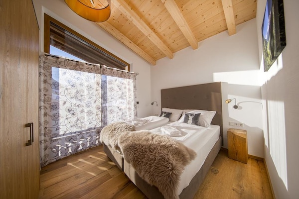 Foto van Familieverblijf in Neukirchen met sauna - Vakantiehuis in Neukirchen - BedRoom