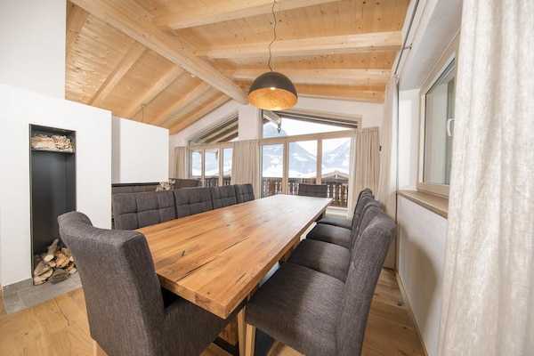 Foto van Chalet met sauna vlakbij de skibus - Vakantiehuis in Neukirchen - DiningRoom
