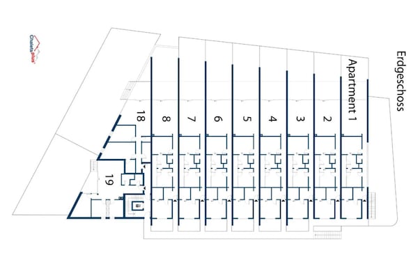 Foto van Modern Neukirchen appartement voor 8 personen - Vakantiehuis in Neukirchen am Großvenediger - FloorPlan