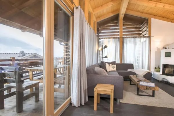 Foto van Oostenrijkse bergchalet-retraite - Vakantiehuis in Wald-Königsleiten - LivingRoom