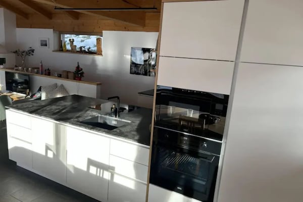 Foto van Oostenrijkse bergchalet-retraite - Vakantiehuis in Wald-Königsleiten - Kitchen