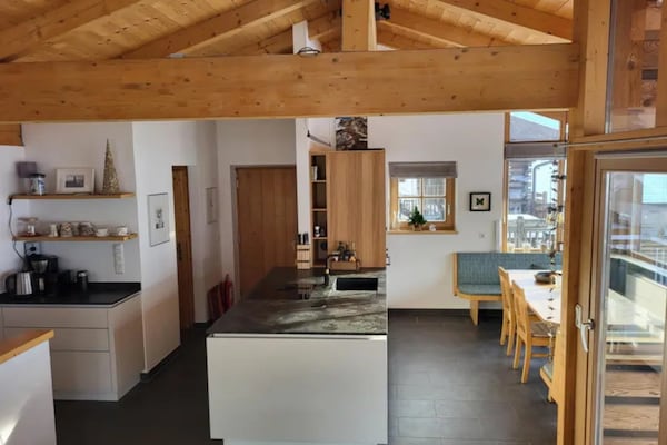 Foto van Oostenrijkse bergchalet-retraite - Vakantiehuis in Wald-Königsleiten - Kitchen