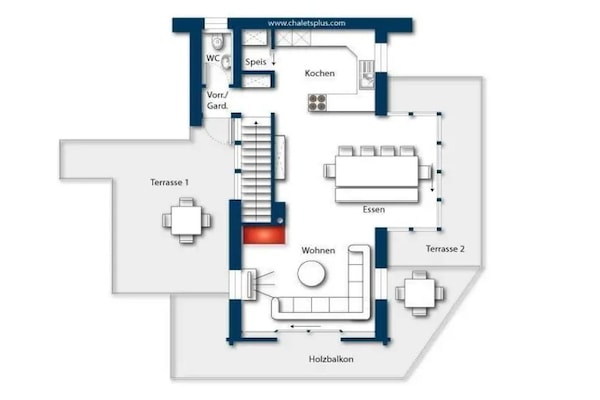 Foto van Familieskichalet met uitzicht - Vakantiehuis in Wald-Königsleiten - Facilities