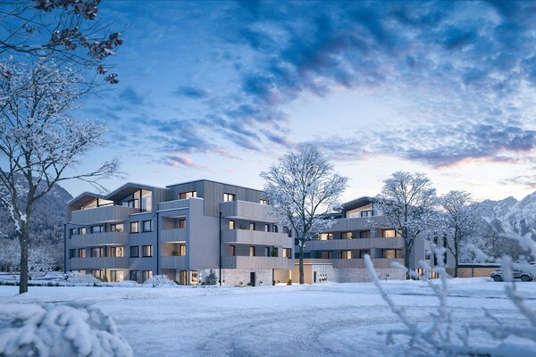 Foto van Luxe appartement met eigen spa. - Vakantiehuis in Söll - ExteriorWinter