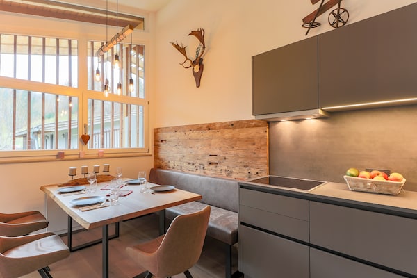 Foto van Appartement in Kirchdorf met Kaiser-uitzicht - Vakantiehuis in Kirchdorf in Tirol - DiningRoom