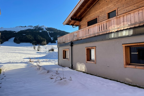 Foto van Chalet in Alpen bij Skilift & Piste - Vakantiehuis in Sankt Ulrich am Pillersee - GardenWinter