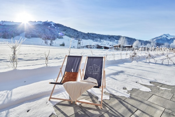 Foto van Chalet in Alpen bij Skilift & Piste - Vakantiehuis in Sankt Ulrich am Pillersee - AreaSummer1KM