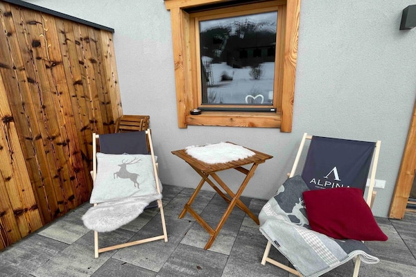 Foto van Chalet in Alpen bij Skilift & Piste - Vakantiehuis in Sankt Ulrich am Pillersee - TerraceBalcony