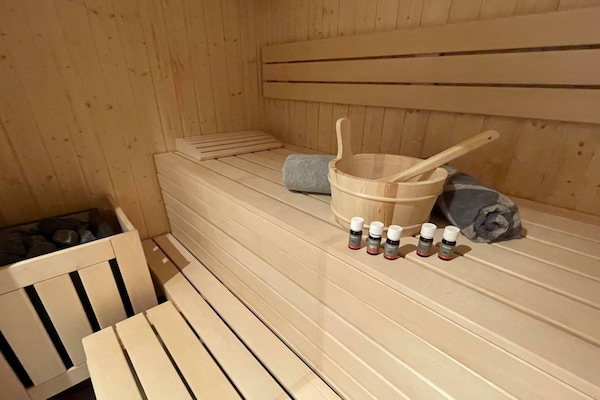Foto van Chalet in Alpen bij Skilift & Piste - Vakantiehuis in Sankt Ulrich am Pillersee - Wellness