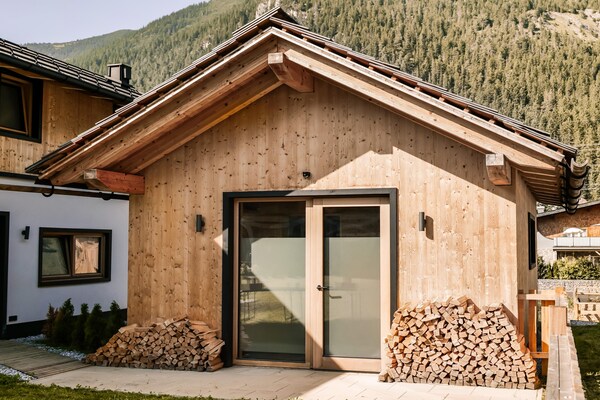 Foto van Luxe chalet in Bichlbach - Vakantiehuis in Bichlbach - Sauna