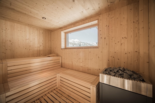 Foto van Luxe chalet in Bichlbach - Vakantiehuis in Bichlbach - Sauna