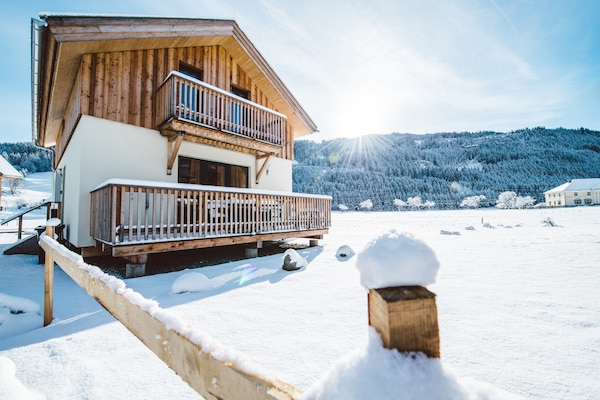 Foto van Gezellig chalet met infraroodsauna - Vakantiehuis in Murau - ExteriorWinter