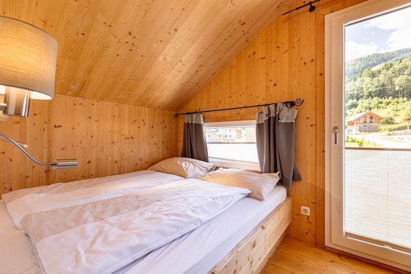 Foto van Luxe chalet met bubbelbad - Vakantiehuis in Sankt Georgen am Kresichberg - BedRoom
