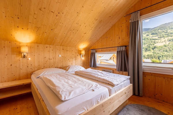 Foto van Luxe chalet met bubbelbad - Vakantiehuis in Sankt Georgen am Kresichberg - BedRoom