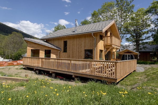 Foto van Groot chalet met swimspa - Vakantiehuis in Sankt Georgen am Kresichberg - ExteriorSummer