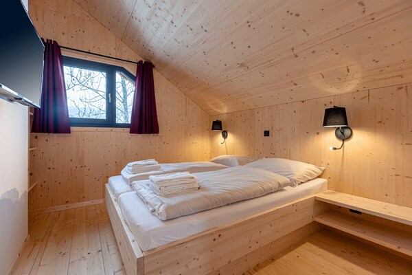 Foto van Mooi chalet met hottub - Vakantiehuis in Sankt Georgen am Kresichberg - BedRoom