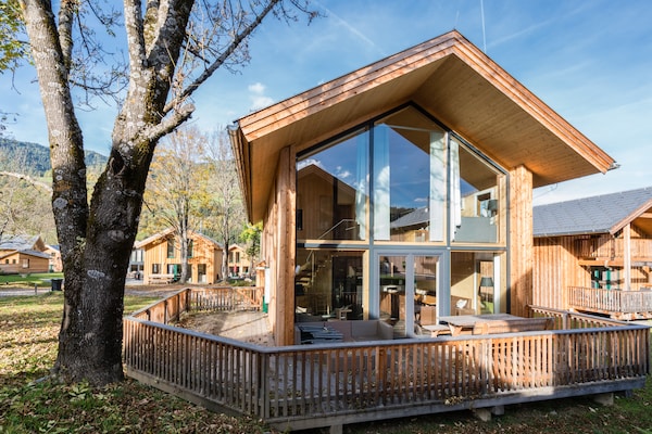 Foto van Luxe chalet in skigebied Kreischberg met welness - Vakantiehuis in Kreischberg Murau - ExteriorSummer
