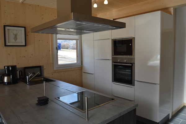 Foto van Luxe chalet in skigebied Kreischberg met welness - Vakantiehuis in Kreischberg Murau - Kitchen