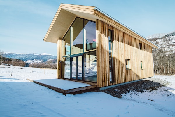 Foto van Luxe chalet in skigebied Kreischberg met welness - Vakantiehuis in Kreischberg Murau - ExteriorWinter