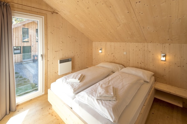Foto van Luxe chalet met whirlpool - Vakantiehuis in Sankt Georgen am Kresichberg - BedRoom