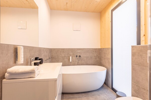 Foto van Mooi penthouse met sauna (zonder borg) - Vakantiehuis in Sankt Georgen am Kreischberg - BathRoom
