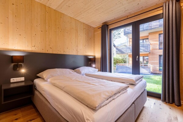 Foto van Appartement met Finse sauna en zwembad (zonder borg) - BedRoom