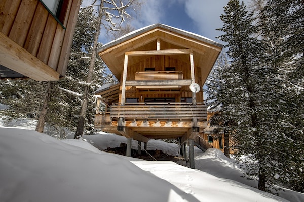 Foto van Geweldig chalet met infraroodsauna - Vakantiehuis in Turracherhöhe - ExteriorWinter